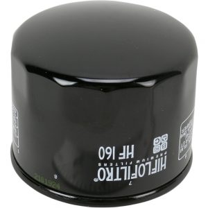 Hiflofiltro Oil Filter Spin-on Paper Glossy Black (HF160)