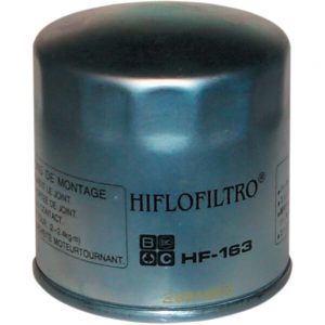 Hiflofiltro Oil Filter Spin-on Paper Chrome (HF163)
