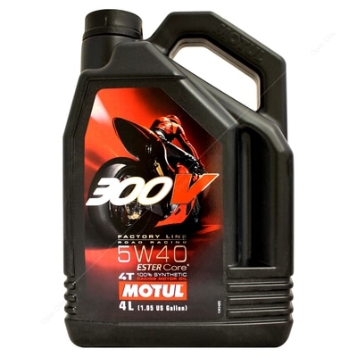 Engine oil MOTUL 300V Factory Line Racing synthetic 4T 10W40 1L -   - motorcycle store